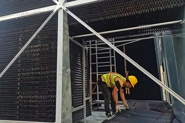 Internal Fill Piece-by-piece Installation & Alignment